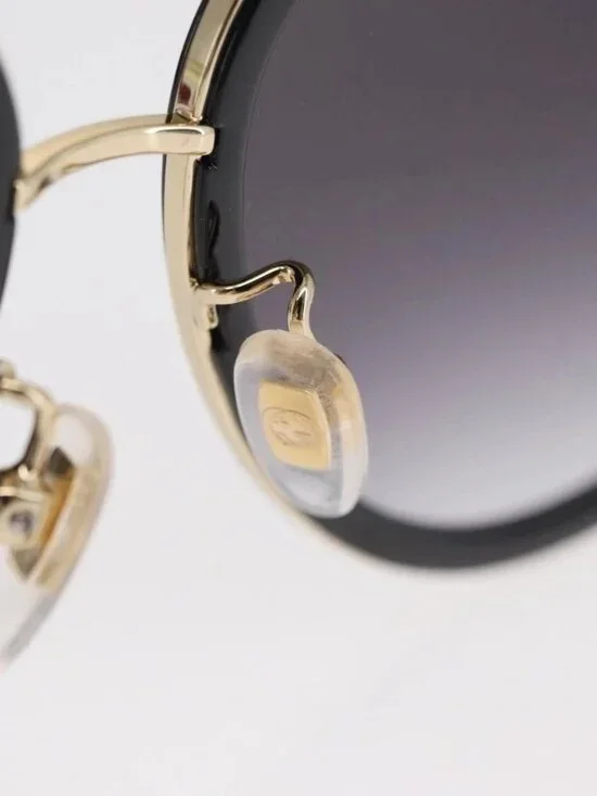 GUCCI Sunglasses metal Black Auth BA10537V - Picture 7 of 14